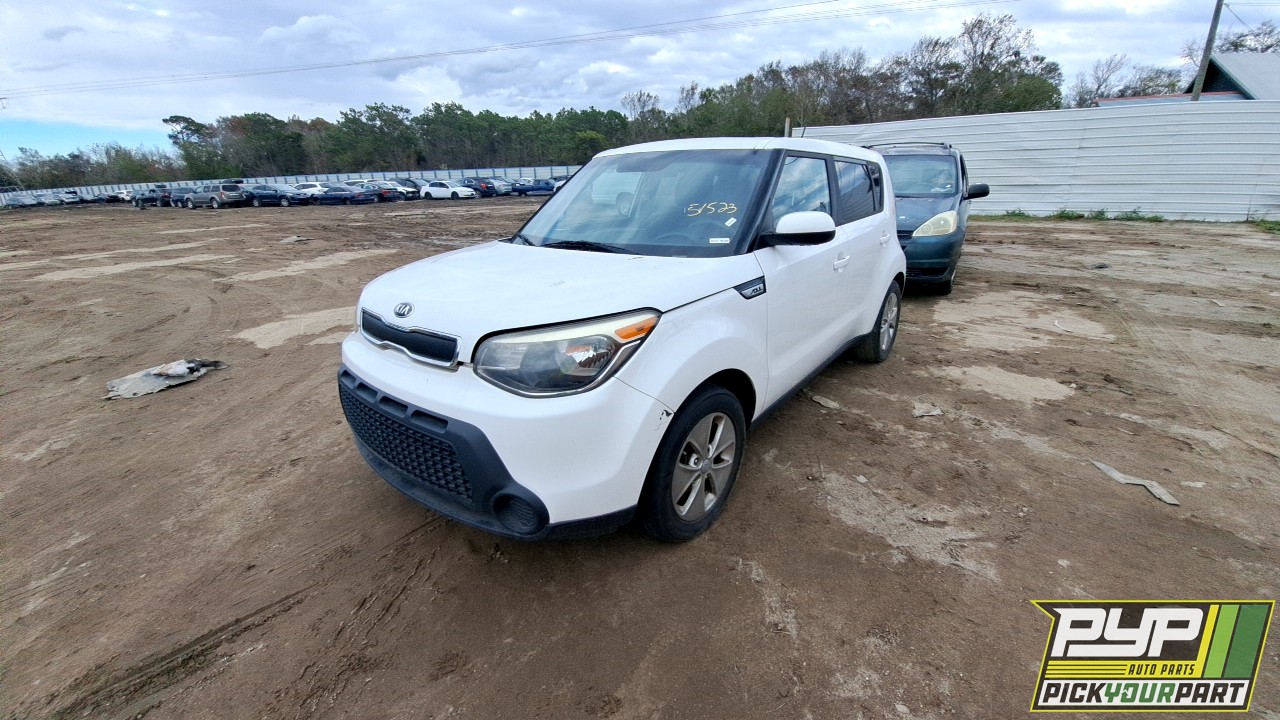 2016 KIA SOUL partes disponibles
