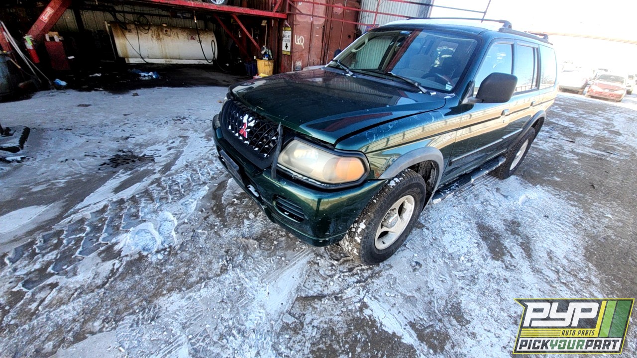 2000 MITSUBISHI MONTERO SPORT partes disponibles