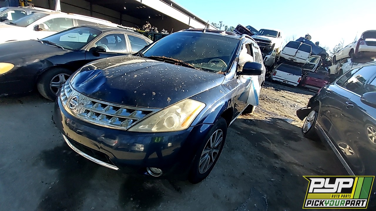 2007 NISSAN MURANO available for parts