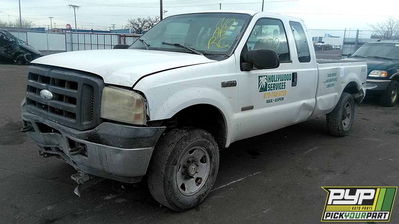 2007 FORD F-250 SUPER DUTY partes disponibles