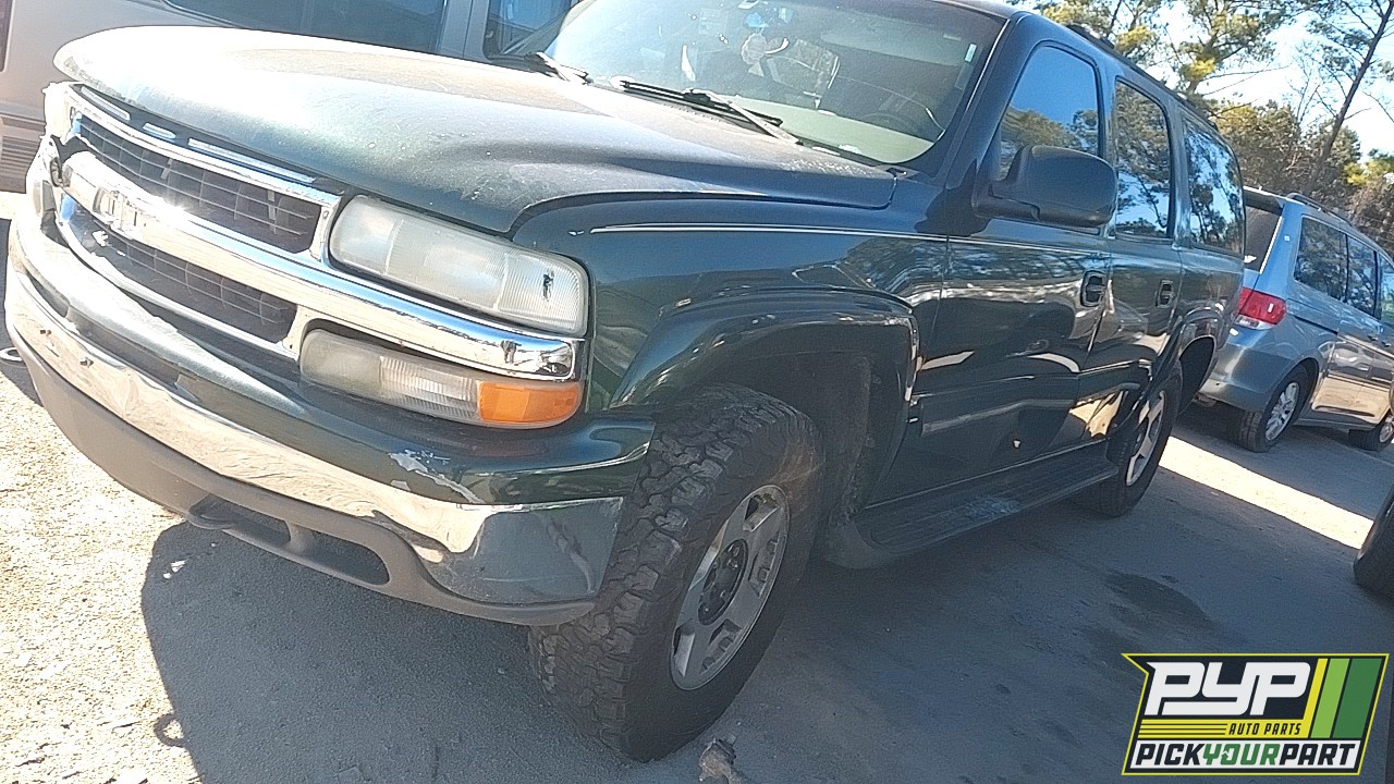 2004 CHEVROLET SUBURBAN 1500 partes disponibles