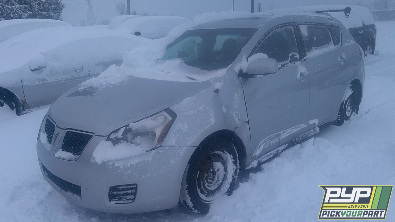 2009 PONTIAC VIBE partes disponibles