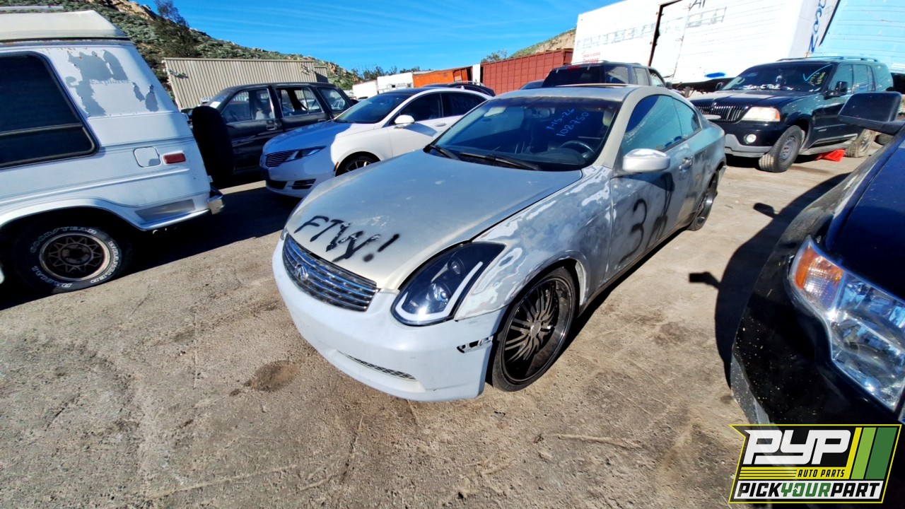 2003 INFINITI G35 available for parts