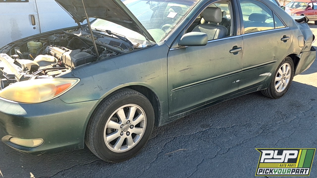 2002 TOYOTA CAMRY partes disponibles