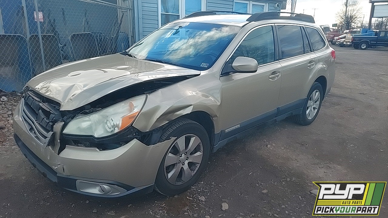 2010 SUBARU OUTBACK partes disponibles