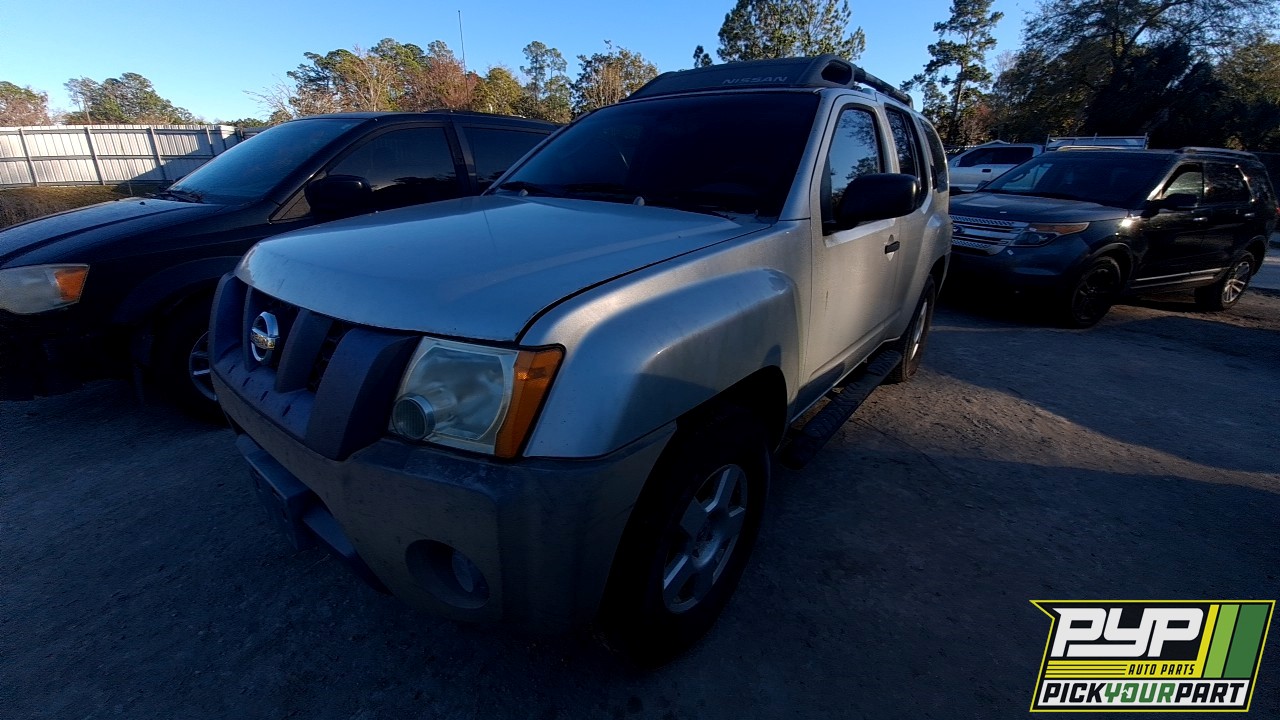 2007 NISSAN XTERRA partes disponibles