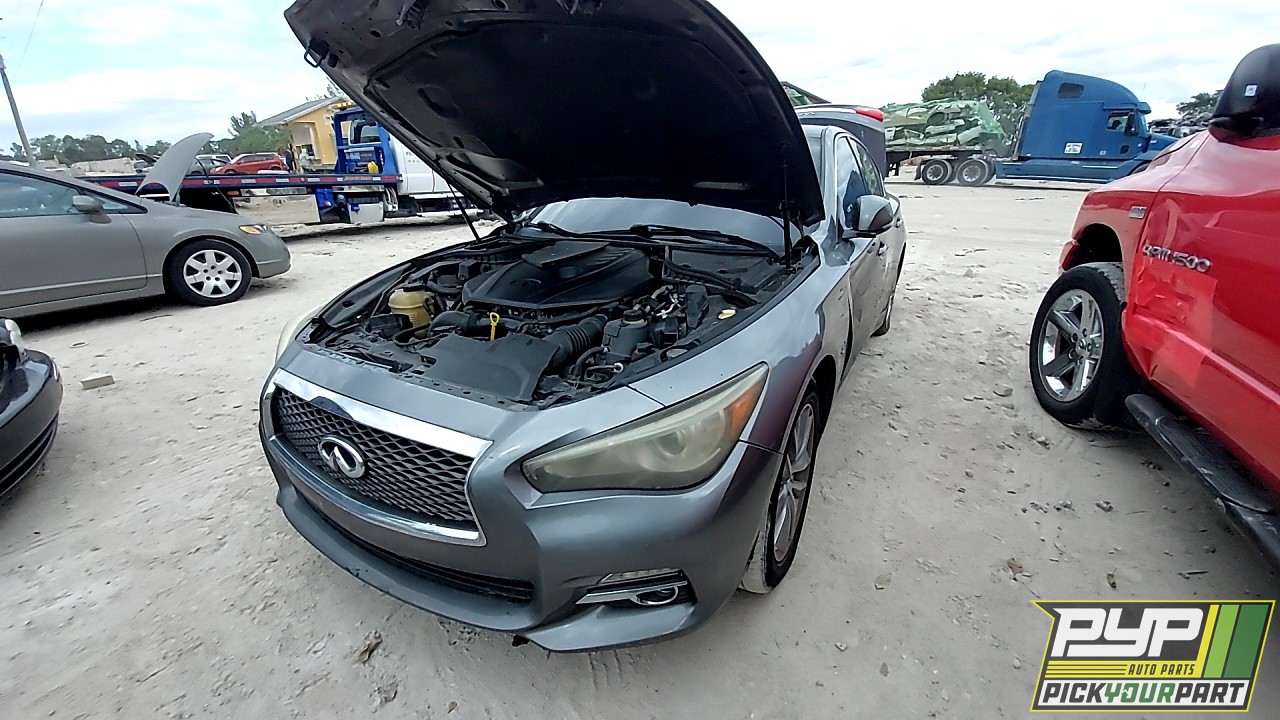 2016 INFINITI Q50 partes disponibles