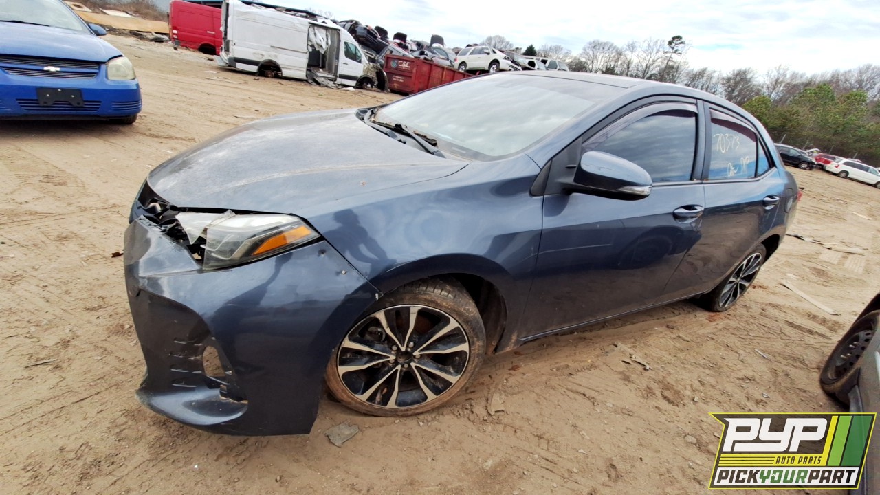 2019 TOYOTA COROLLA partes disponibles