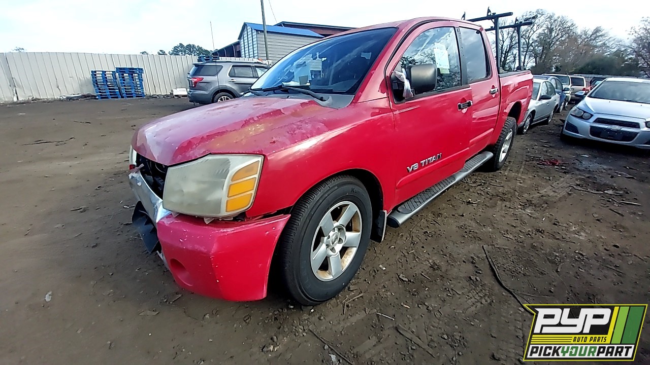 2007 NISSAN TITAN available for parts