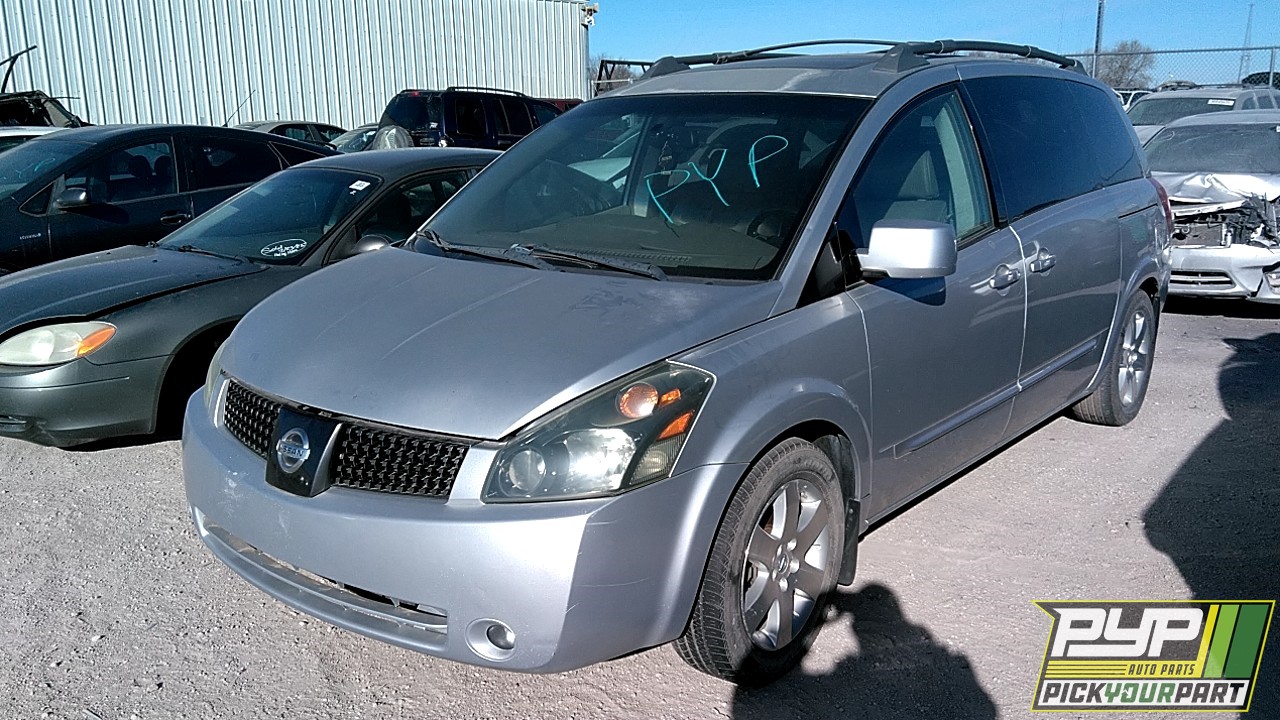 2004 NISSAN QUEST partes disponibles