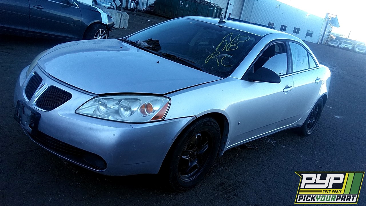 2009 PONTIAC G6 available for parts