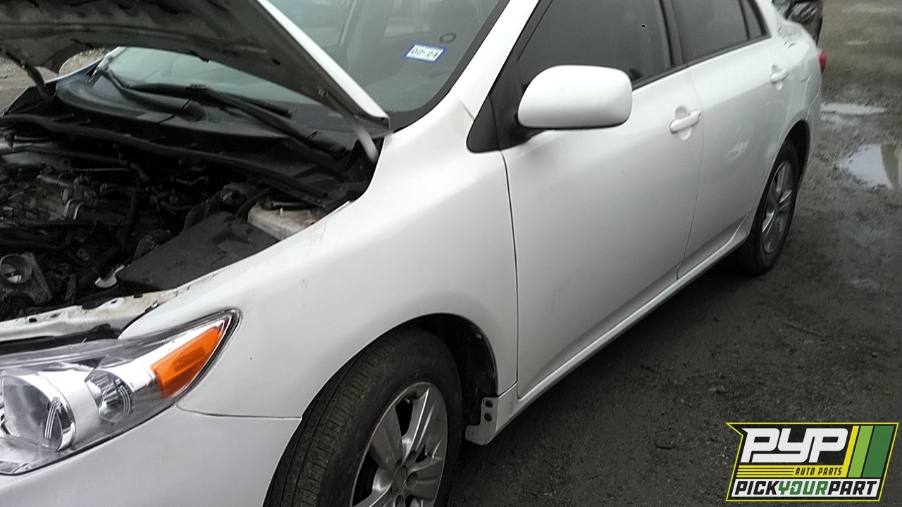 2011 TOYOTA COROLLA partes disponibles