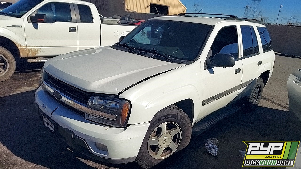 2002 CHEVROLET TRAILBLAZER available for parts