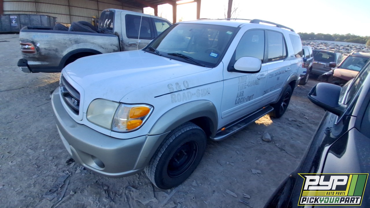 2004 TOYOTA SEQUOIA available for parts