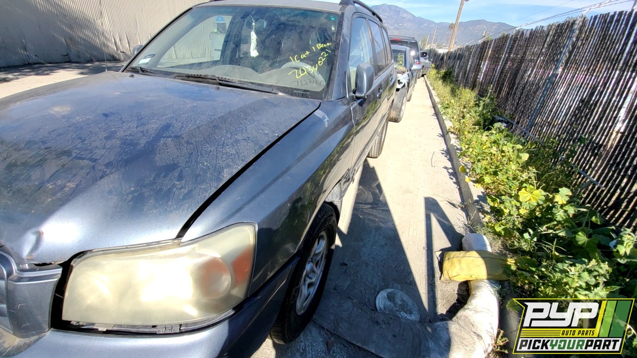 2004 TOYOTA HIGHLANDER partes disponibles