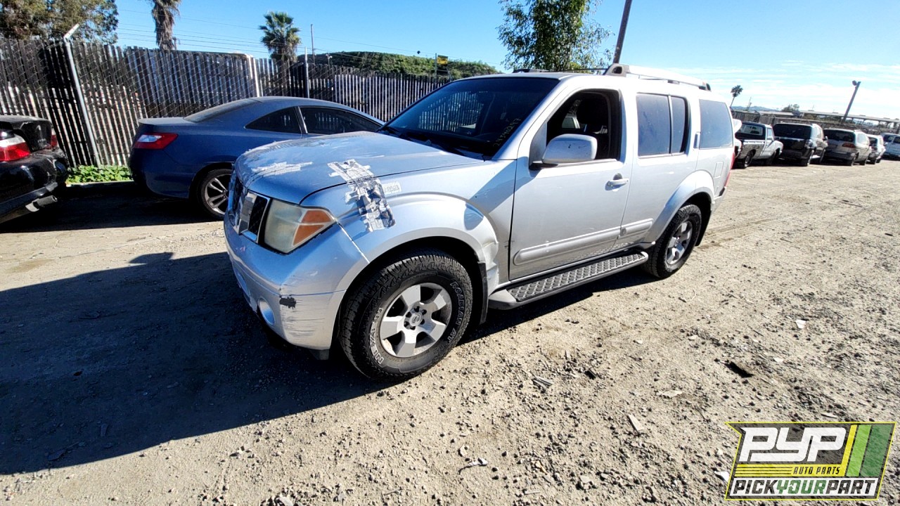 2007 NISSAN PATHFINDER partes disponibles