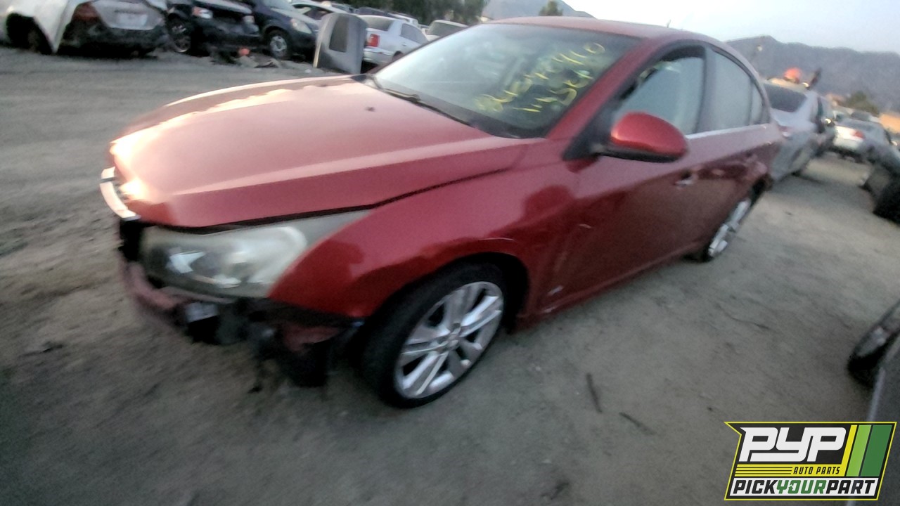 2012 CHEVROLET CRUZE partes disponibles