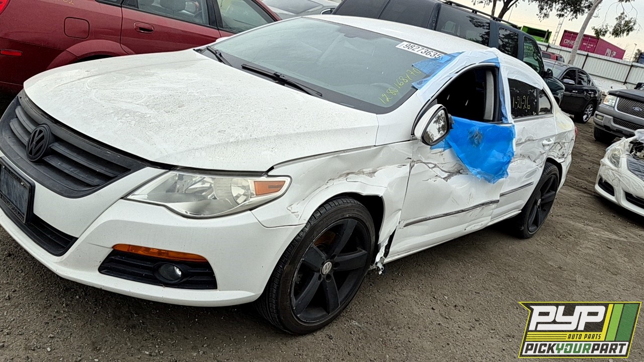 2012 VOLKSWAGEN CC partes disponibles