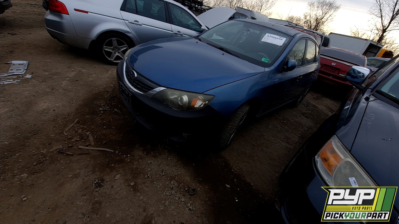 2008 SUBARU IMPREZA available for parts
