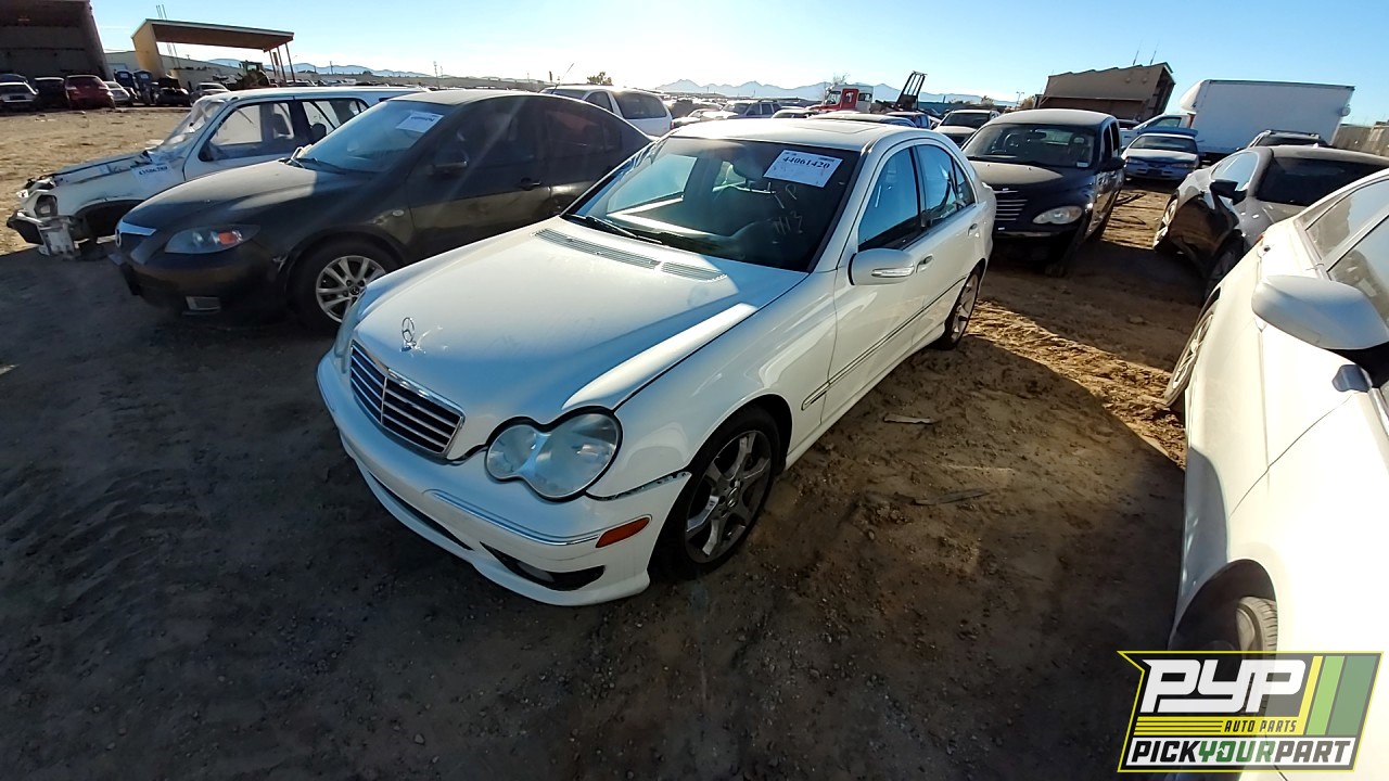 2007 MERCEDES-BENZ C230 available for parts