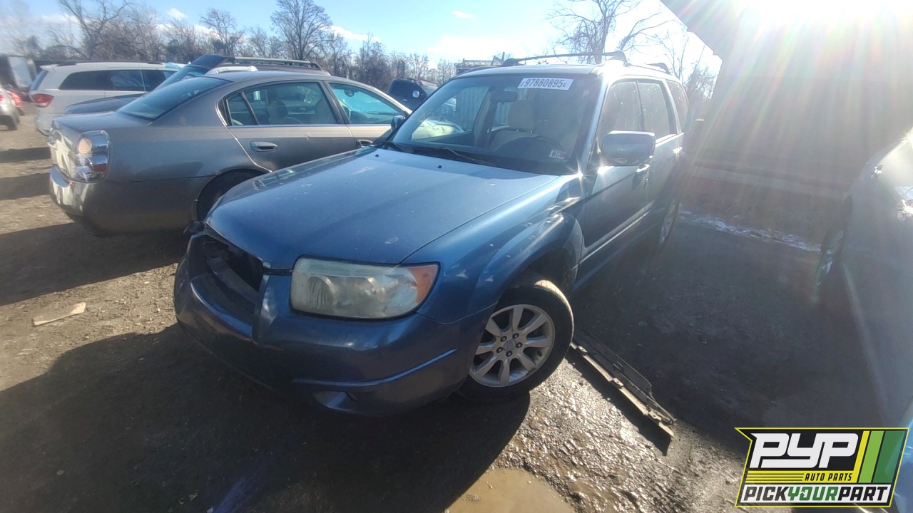 2007 SUBARU FORESTER partes disponibles