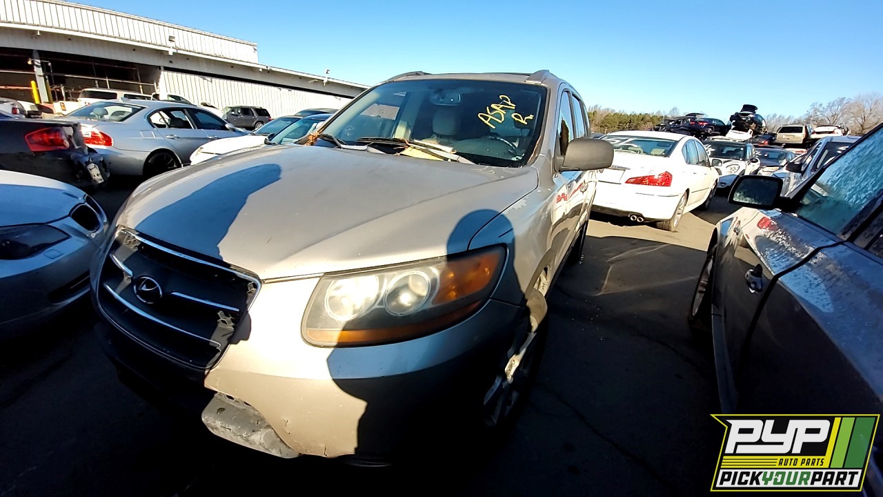 2007 HYUNDAI SANTA FE partes disponibles