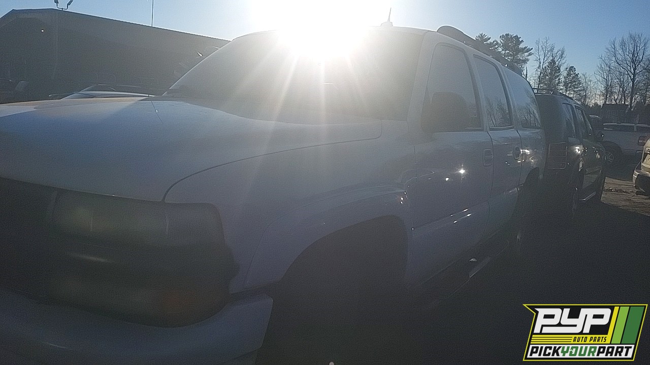 2002 CHEVROLET SUBURBAN 1500 available for parts