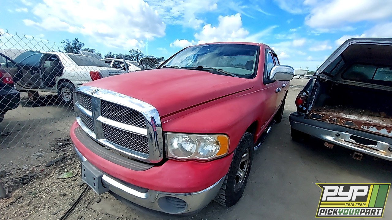 2002 DODGE RAM 1500 available for parts