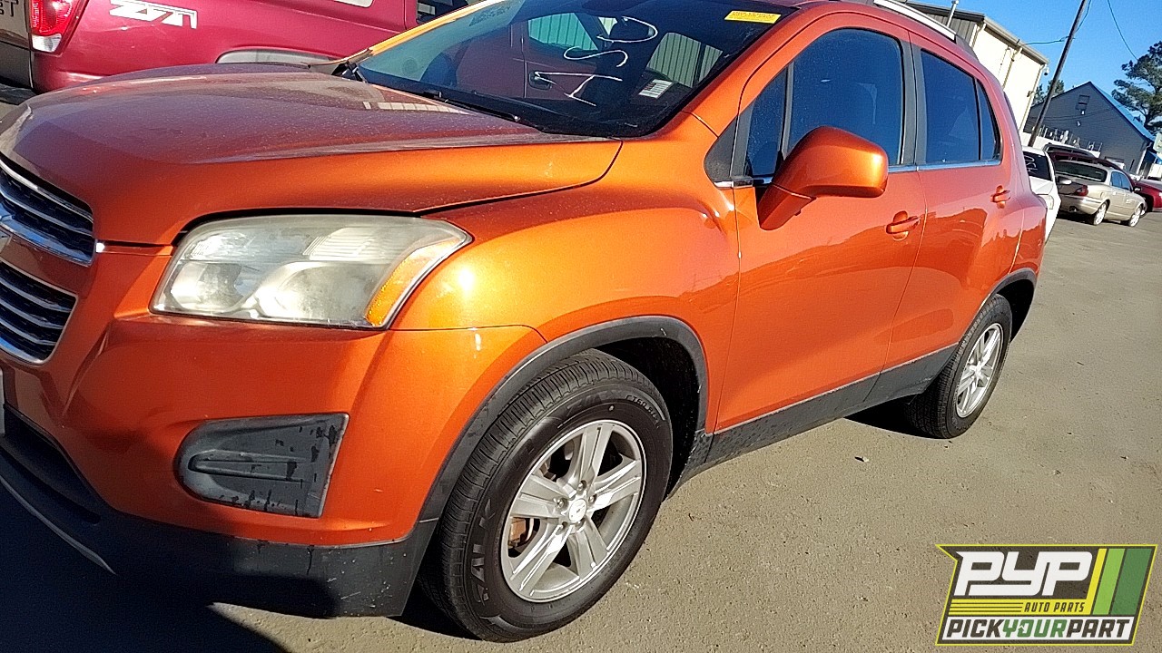 2015 CHEVROLET TRAX partes disponibles