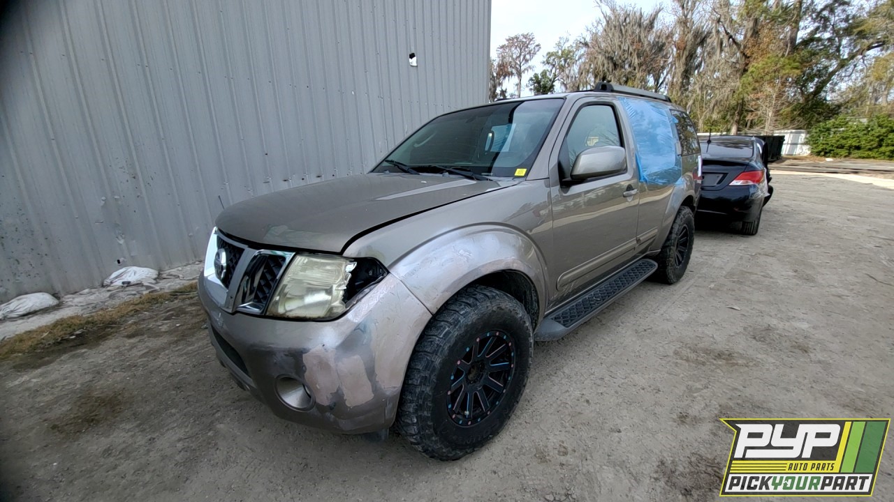 2008 NISSAN PATHFINDER partes disponibles