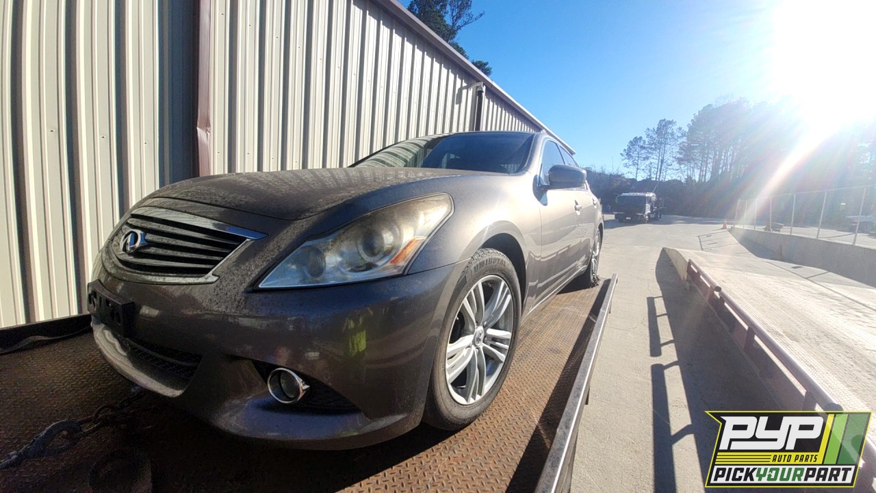 2012 INFINITI G37 available for parts