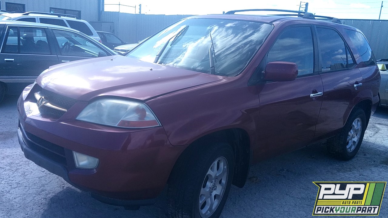 2002 ACURA MDX partes disponibles