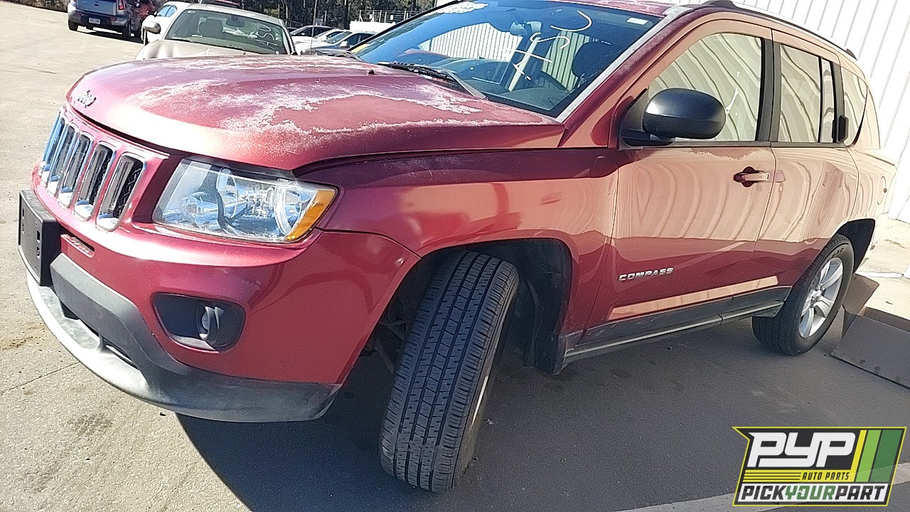 2012 JEEP COMPASS partes disponibles