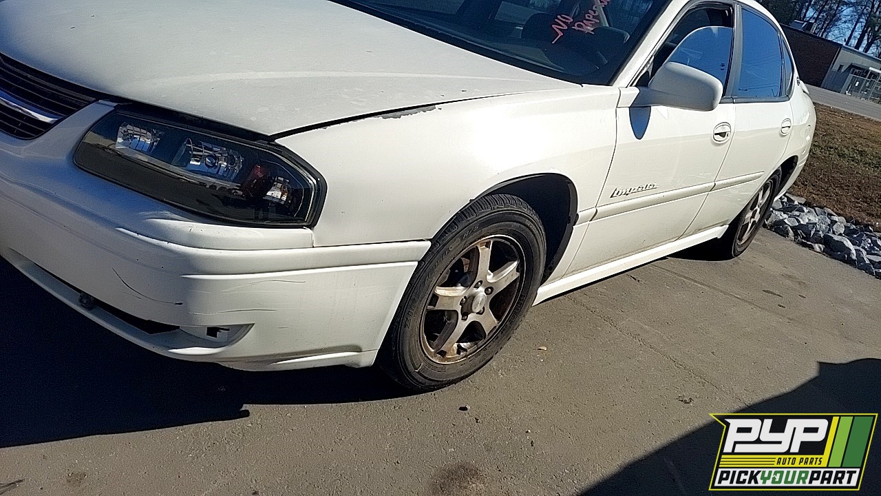 2004 CHEVROLET IMPALA partes disponibles