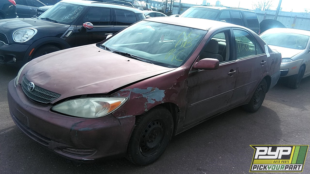 2002 TOYOTA CAMRY available for parts