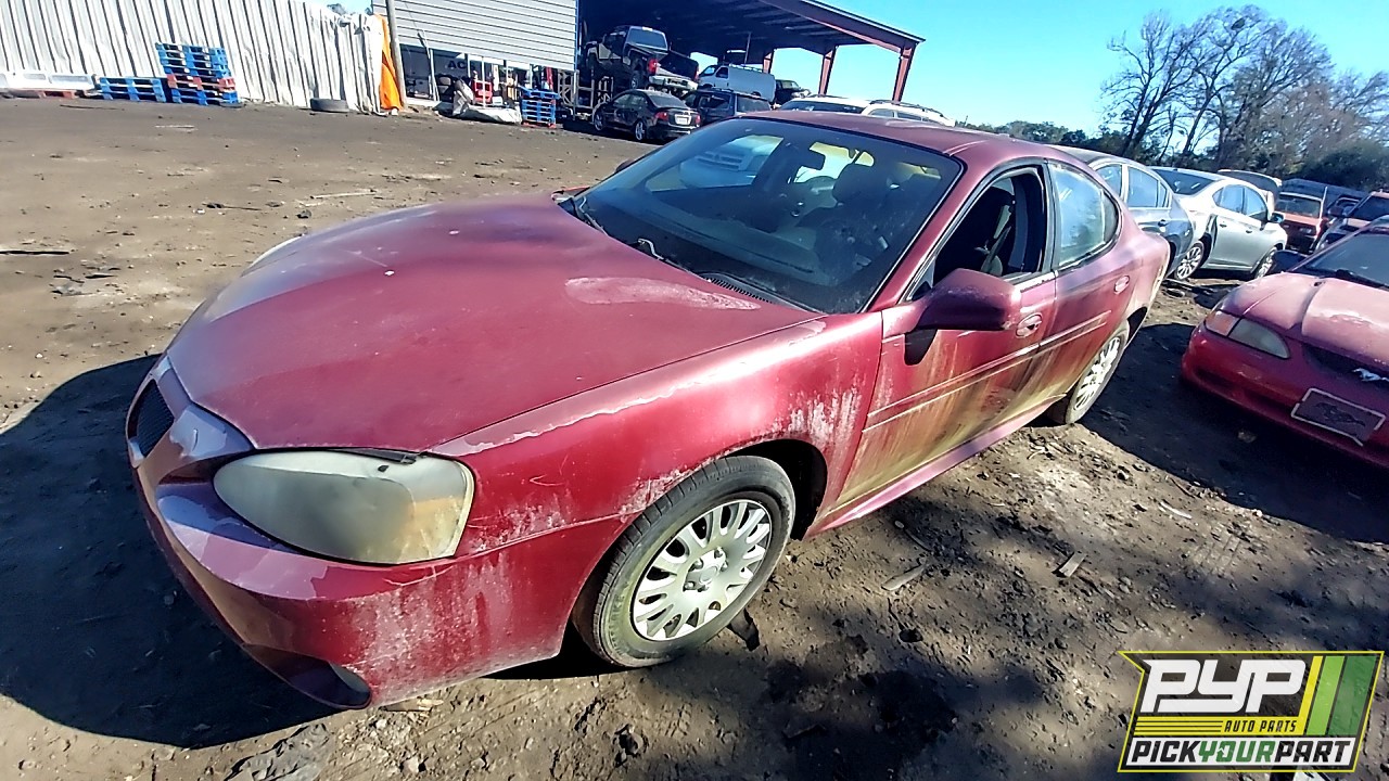 2004 PONTIAC GRAND PRIX partes disponibles