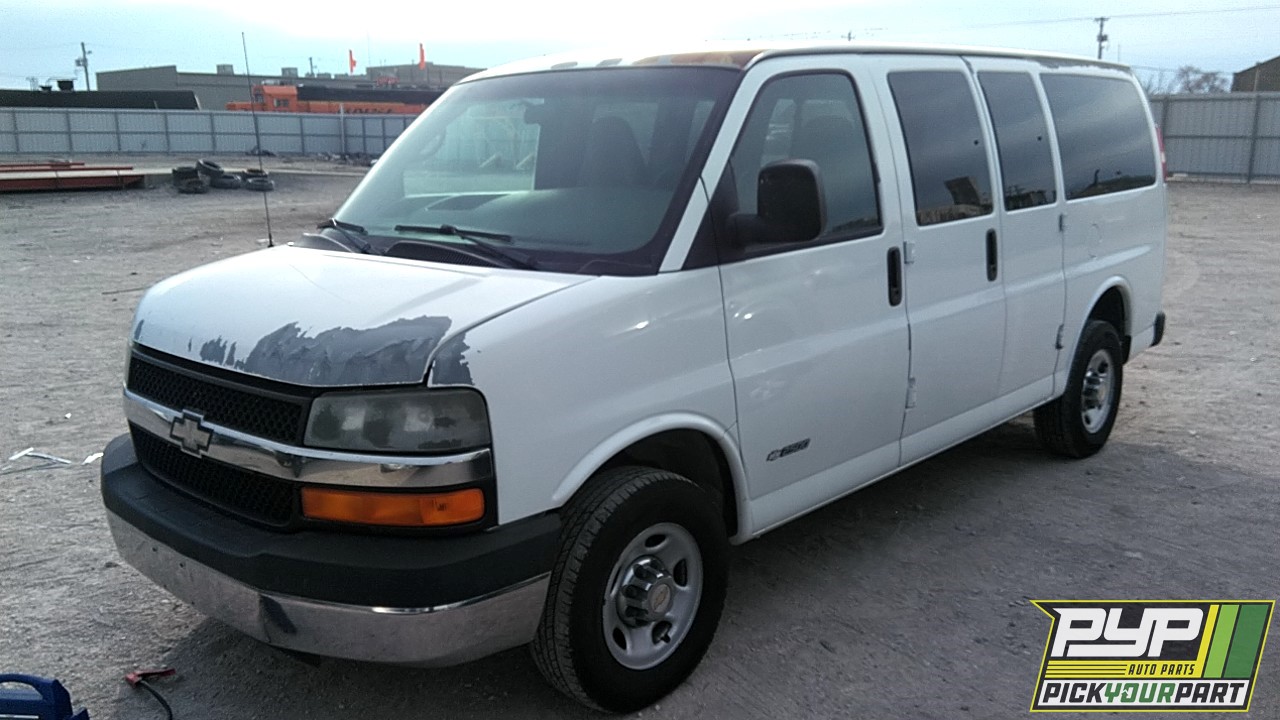 2004 CHEVROLET EXPRESS 2500 available for parts