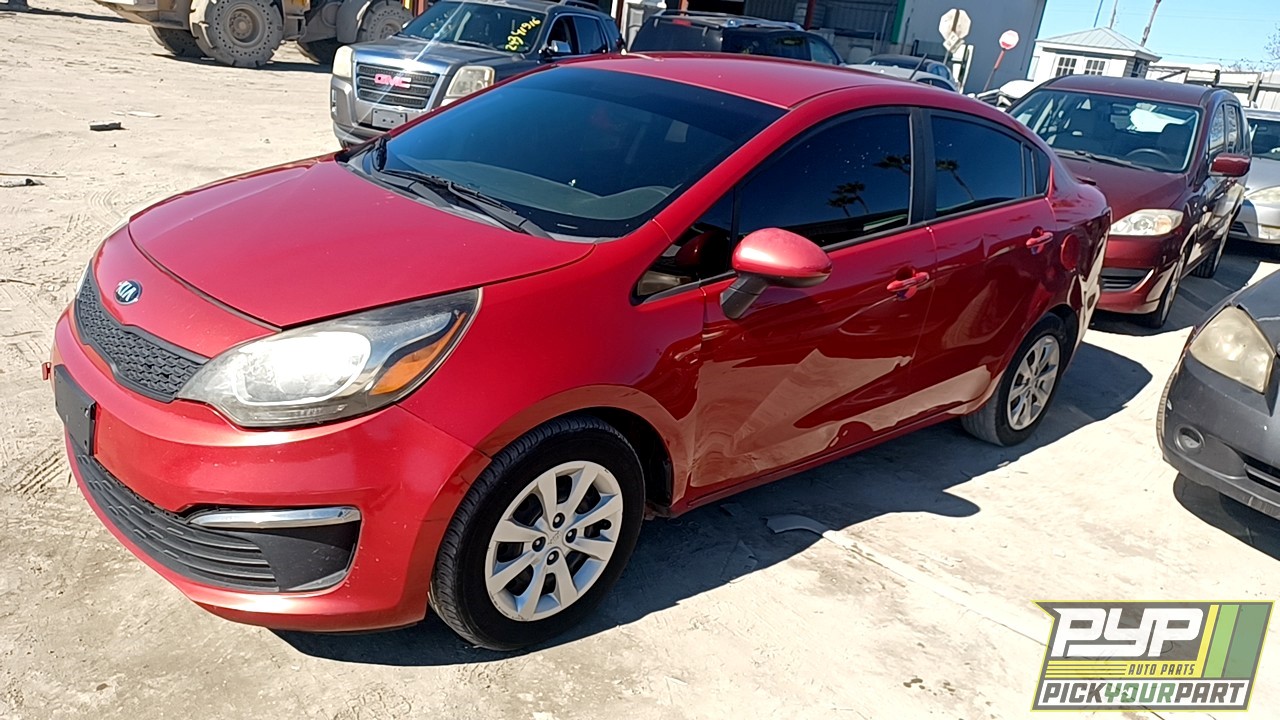 2017 KIA RIO partes disponibles