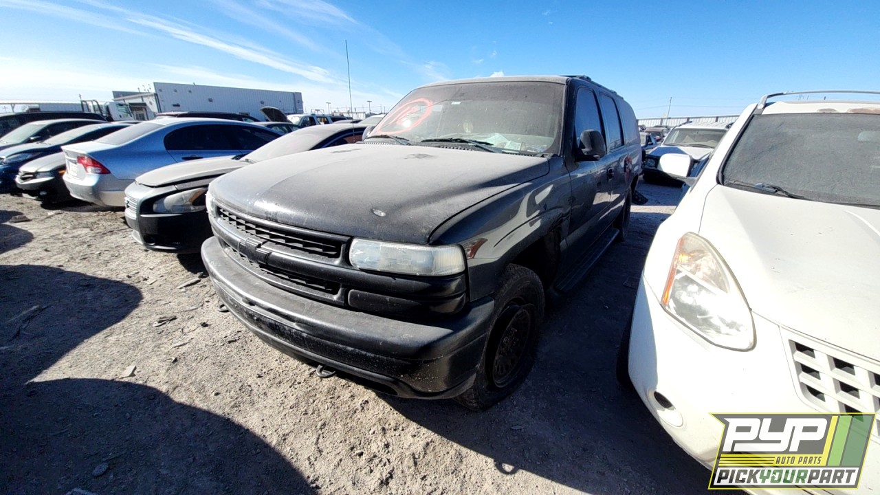 2001 CHEVROLET SUBURBAN 1500 partes disponibles