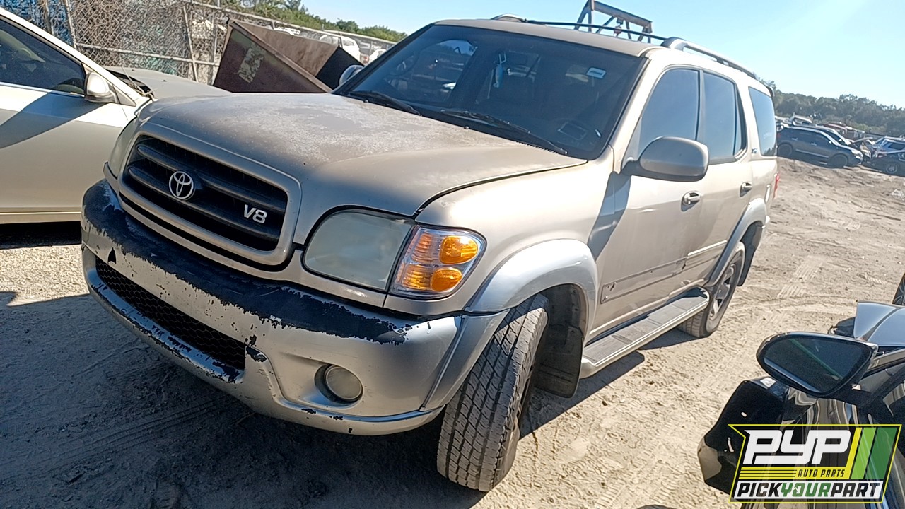 2004 TOYOTA SEQUOIA available for parts