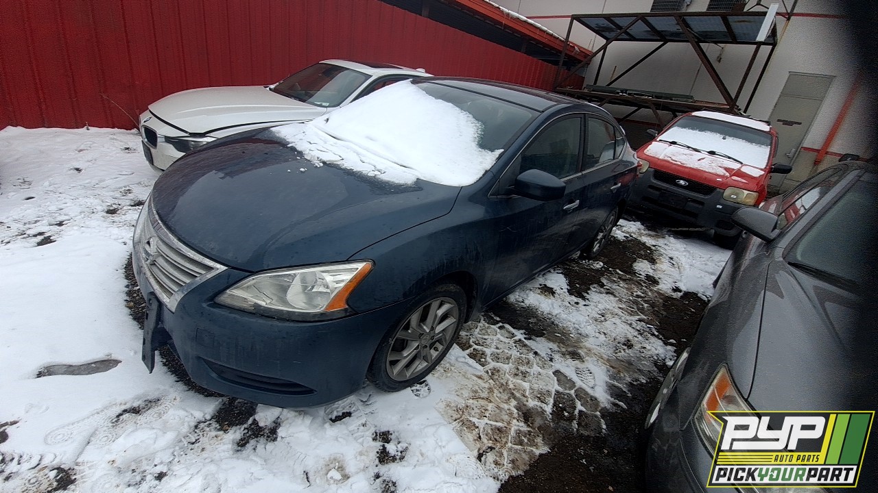 2013 NISSAN SENTRA partes disponibles