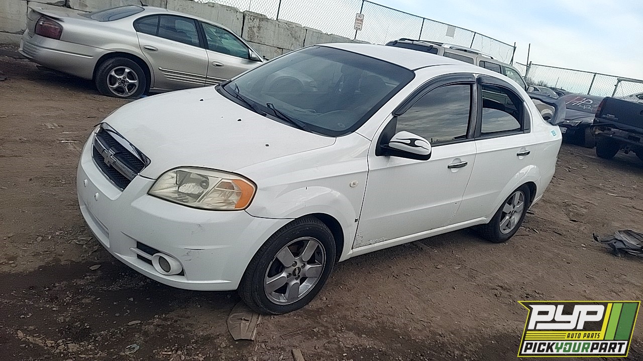 2008 CHEVROLET AVEO available for parts