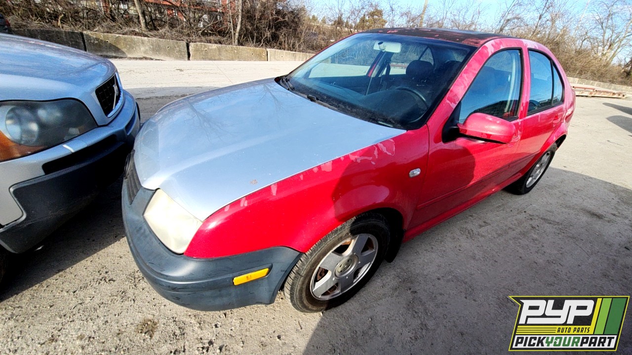 2002 VOLKSWAGEN JETTA available for parts