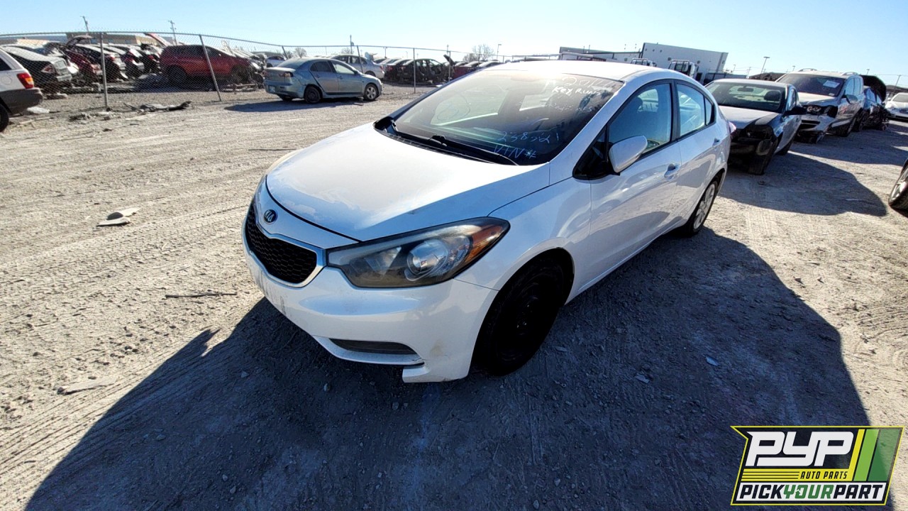 2014 KIA FORTE partes disponibles