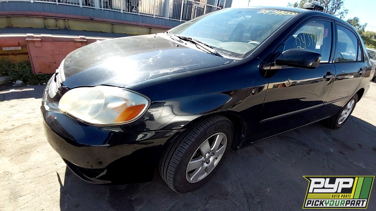 2003 TOYOTA COROLLA available for parts