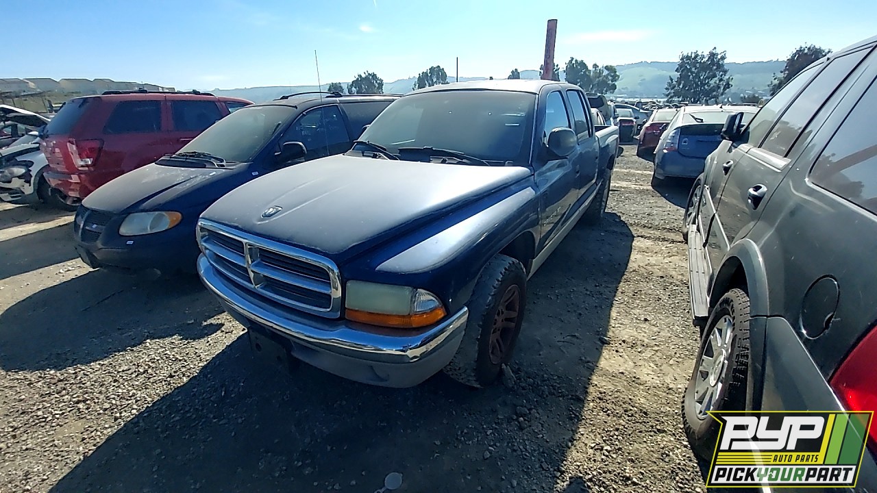 2001 DODGE DAKOTA partes disponibles
