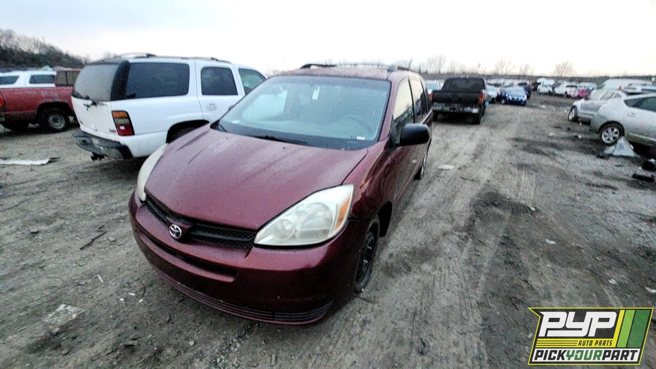 2005 TOYOTA SIENNA partes disponibles