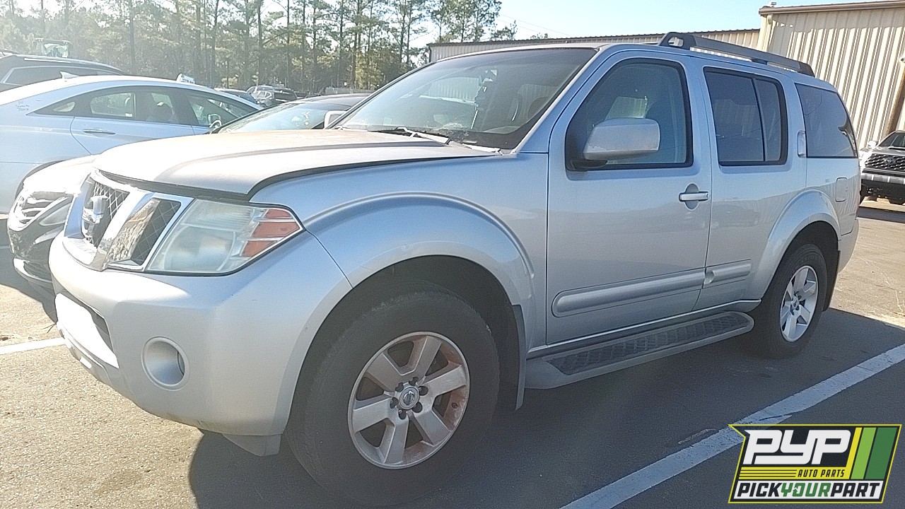 2008 NISSAN PATHFINDER partes disponibles