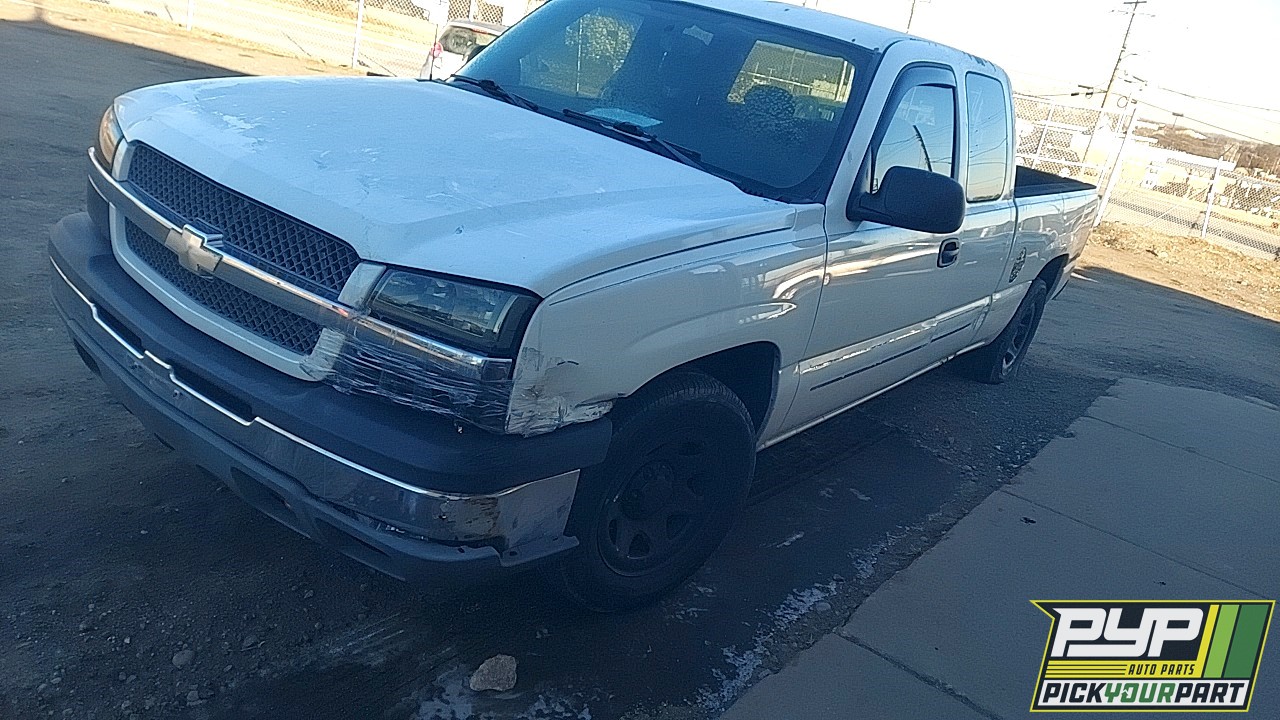 2004 CHEVROLET SILVERADO 1500 partes disponibles