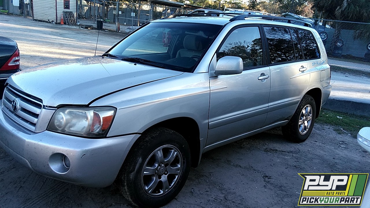 2004 TOYOTA HIGHLANDER available for parts